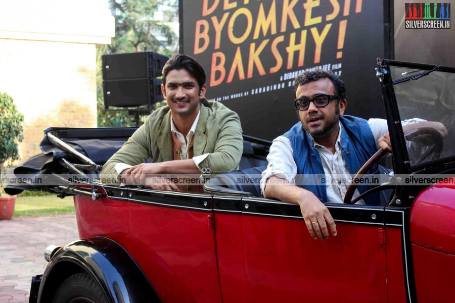 Sushant Singh Rajput at Trailer Launch Of Detective Byomkesh Bakshy