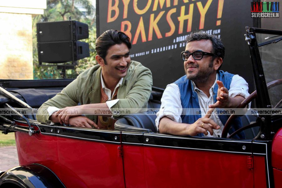 Sushant Singh Rajput at Trailer Launch Of Detective Byomkesh Bakshy