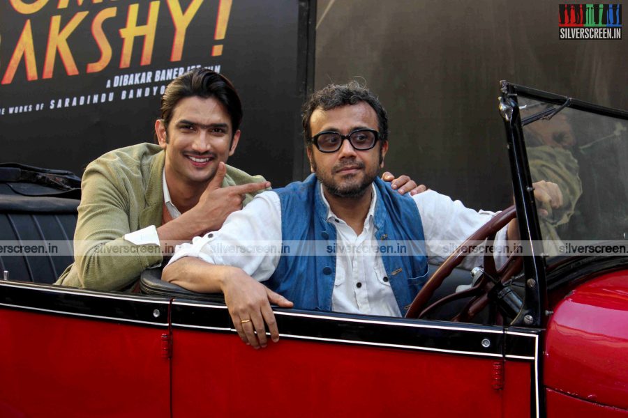 Sushant Singh Rajput at Trailer Launch Of Detective Byomkesh Bakshy