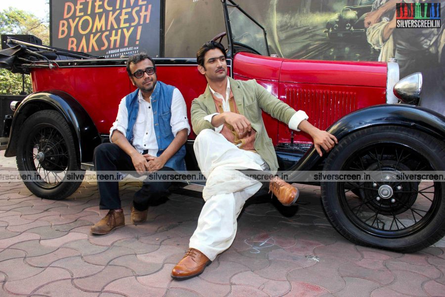 Sushant Singh Rajput at Trailer Launch Of Detective Byomkesh Bakshy