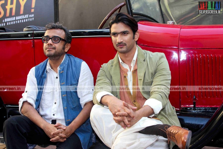 Sushant Singh Rajput at Trailer Launch Of Detective Byomkesh Bakshy