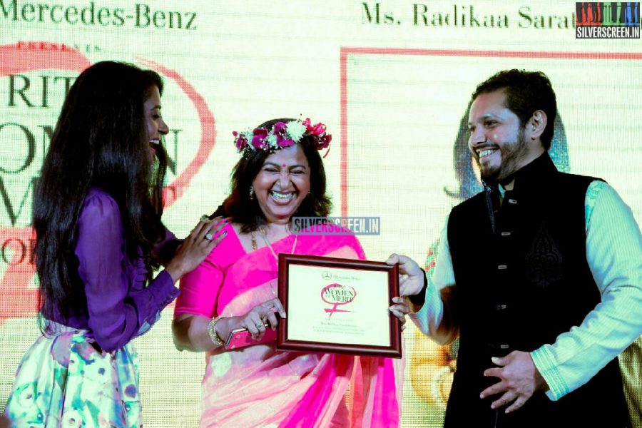 Actress Radhika Sarathkumar at the Ritz Women of Merit Soiree