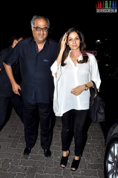 Sridevi and Boney Kapoor at Dil Dhadakne Do Party