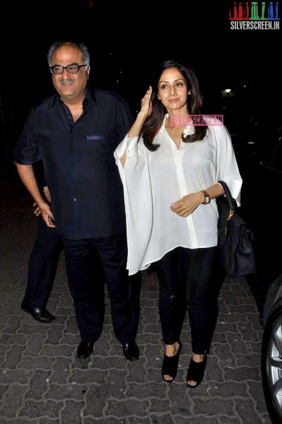 Sridevi and Boney Kapoor at Dil Dhadakne Do Party