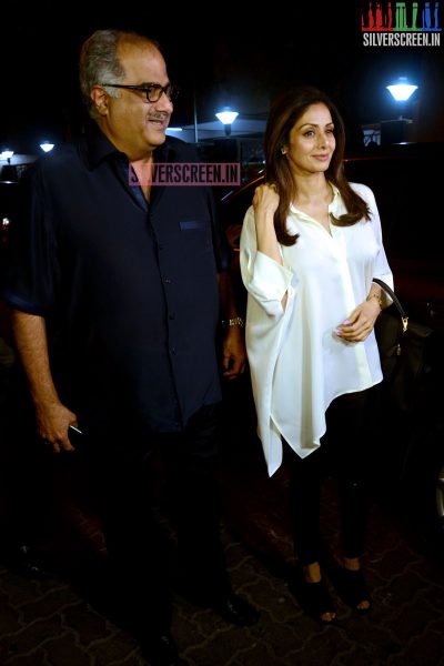 Sridevi and Boney Kapoor at Dil Dhadakne Do Party