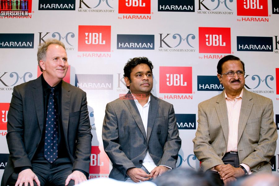 AR Rahman at the KM Music Conservatory Press Conference