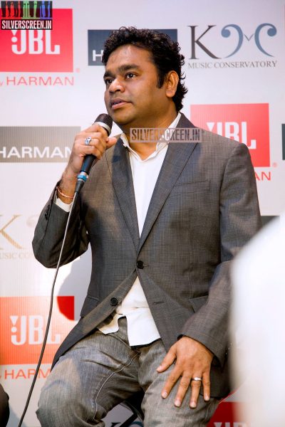 AR Rahman at the KM Music Conservatory Press Conference