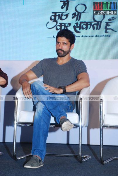 Farhan Akhtar at Population Foundation of India event