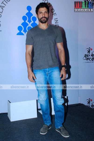 Farhan Akhtar at Population Foundation of India event