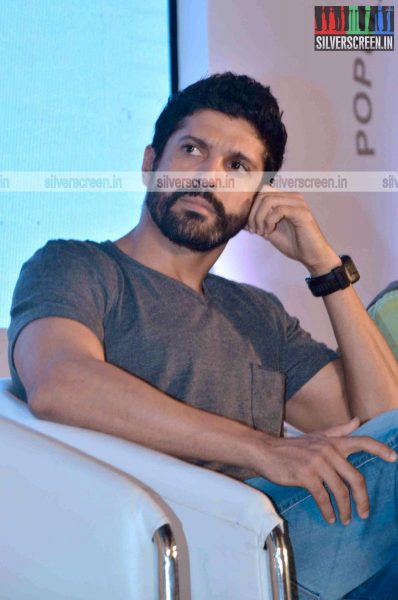 Farhan Akhtar at Population Foundation of India event