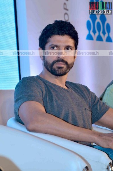 Farhan Akhtar at Population Foundation of India event