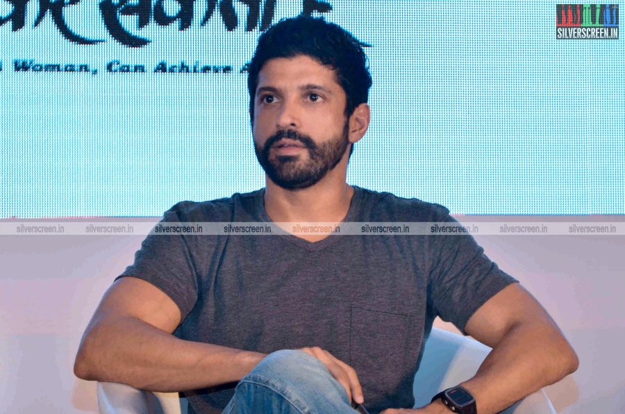 Farhan Akhtar at Population Foundation of India event