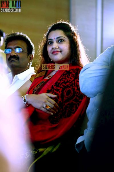 Actress Meena at Idhu Enna Maayam Movie Audio Launch Photos