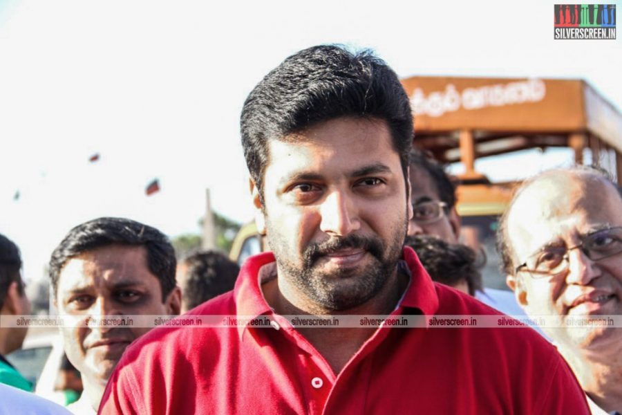 Jayam Ravi at World Parkinson's Awareness Day