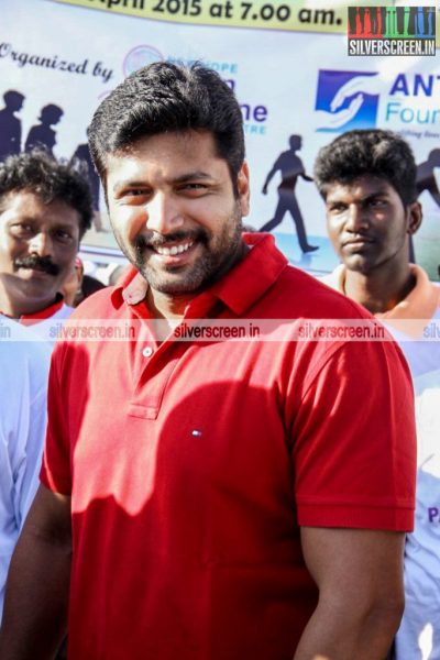 Jayam Ravi at World Parkinson's Awareness Day