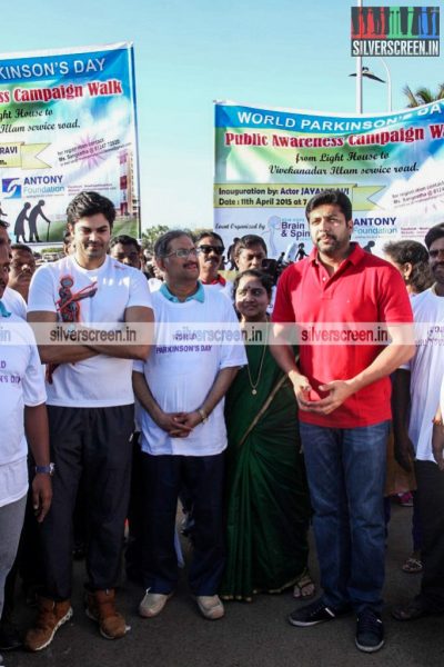 Jayam Ravi at World Parkinson's Awareness Day