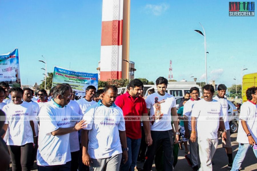 Jayam Ravi at World Parkinson's Awareness Day