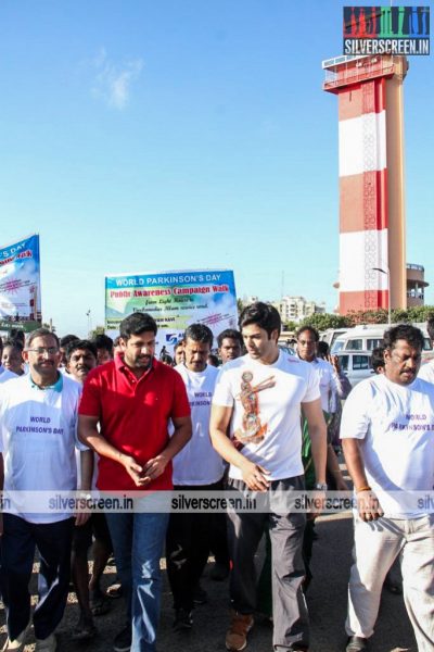 Jayam Ravi at World Parkinson's Awareness Day