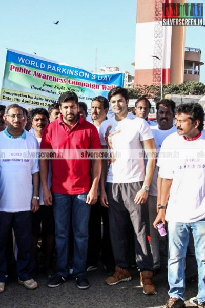 Jayam Ravi at World Parkinson's Awareness Day