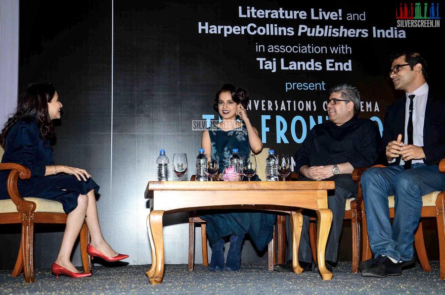 Kangana Ranaut at Anupama Chopra's book The Front Row