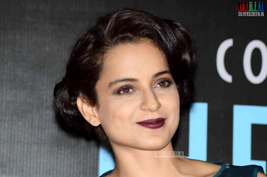 Kangana Ranaut at Anupama Chopra's book The Front Row