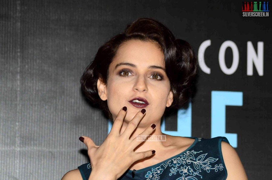 Kangana Ranaut at Anupama Chopra's book The Front Row