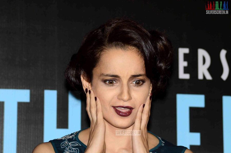 Kangana Ranaut at Anupama Chopra's book The Front Row