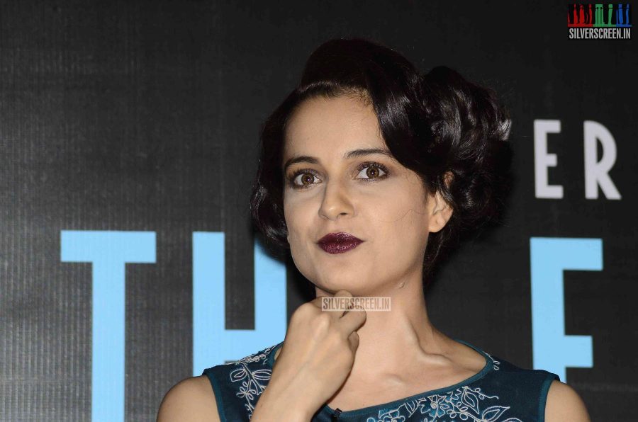 Kangana Ranaut at Anupama Chopra's book The Front Row