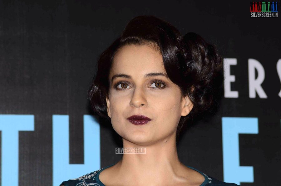 Kangana Ranaut at Anupama Chopra's book The Front Row