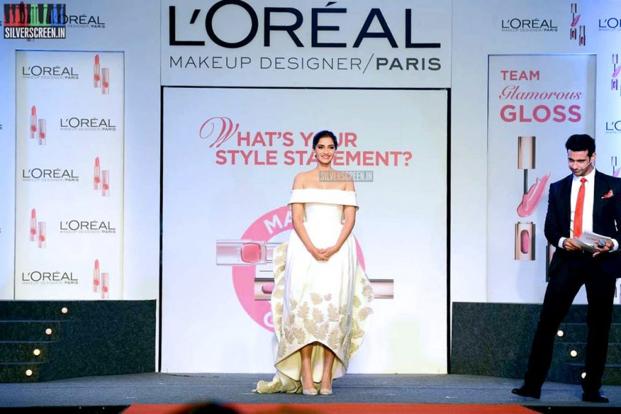 Katrina Kaif and Sonam Kapoor at a L'Oreal Promo for Cannes 2015