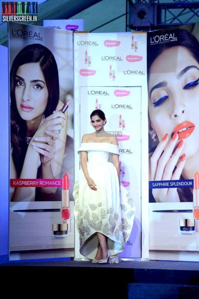 Katrina Kaif and Sonam Kapoor at a L'Oreal Promo for Cannes 2015