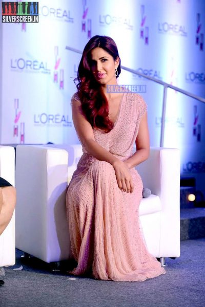 Katrina Kaif and Sonam Kapoor at a L'Oreal Promo for Cannes 2015