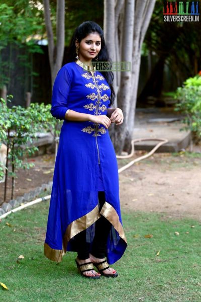 Actress Reshmi Menon at the Natpathigaram – 79 Movie Audio Launch Photos
