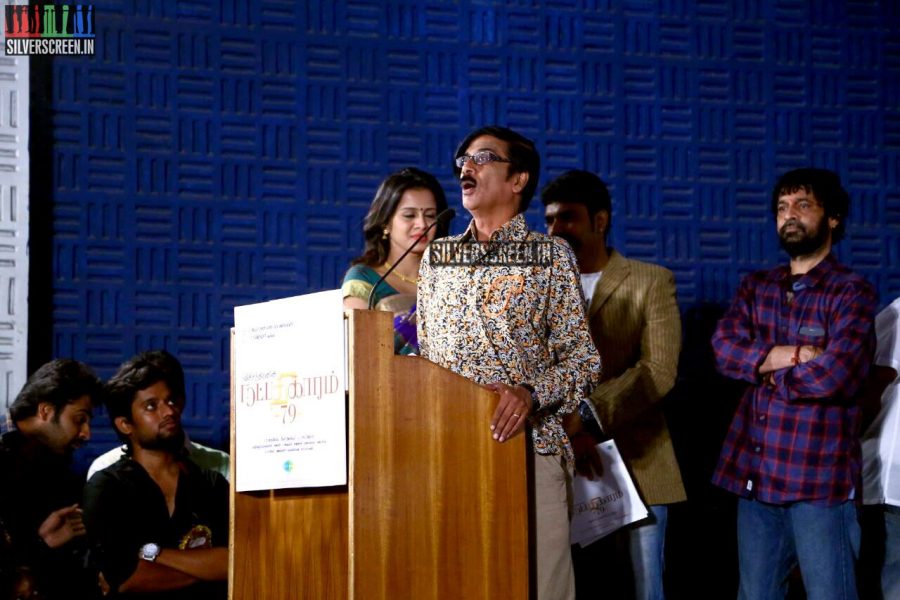 Manobala at the Natpathigaram – 79 Movie Audio Launch Photos