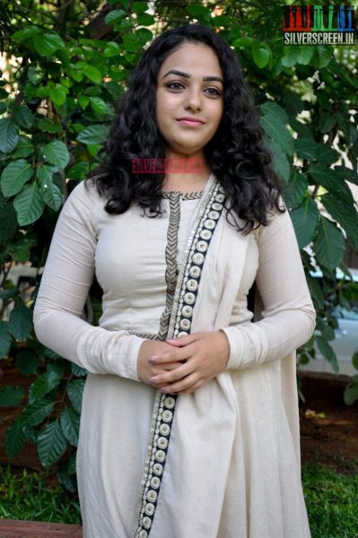 Nithya Menen at Ok Bangaram Audio Success Meet Photos