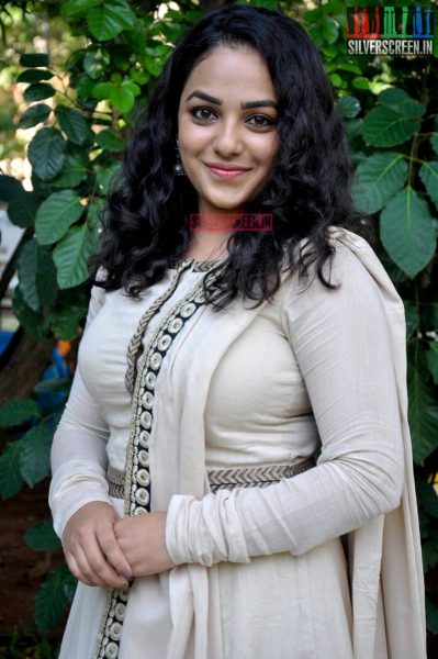 Nithya Menen at Ok Bangaram Audio Success Meet Photos