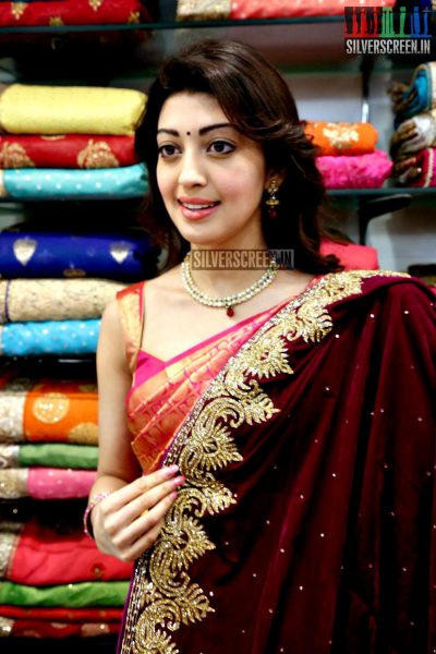 Pranitha Launches VRK Silks Showroom