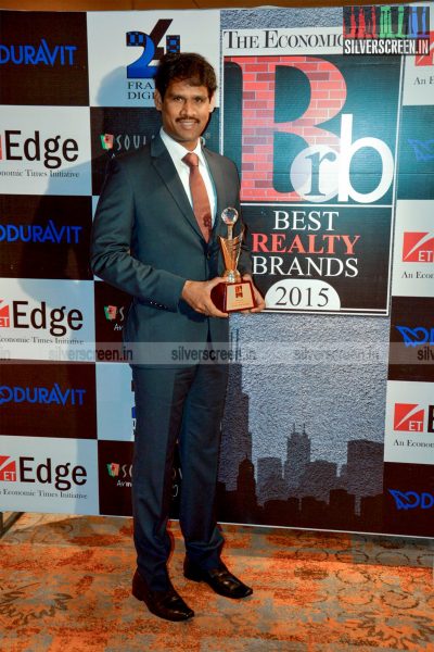 Producer Adityaram Receives Best Realty Brand Award – 2015