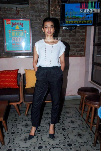 Radhika Apte at Bombariya Movie Launch