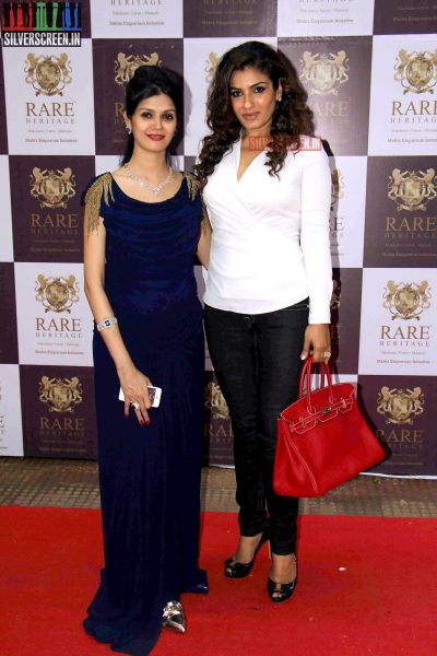 Raveena Tandon & Malaika Arora Khan at Rare Heritage Store's Anniversary Celebration