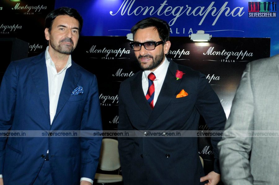 Saif Ali Khan Launches Montegrappa Italy luxury Brand