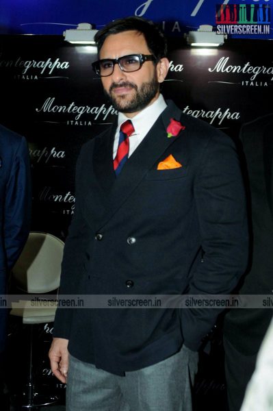 Saif Ali Khan Launches Montegrappa Italy luxury Brand