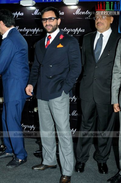 Saif Ali Khan Launches Montegrappa Italy luxury Brand