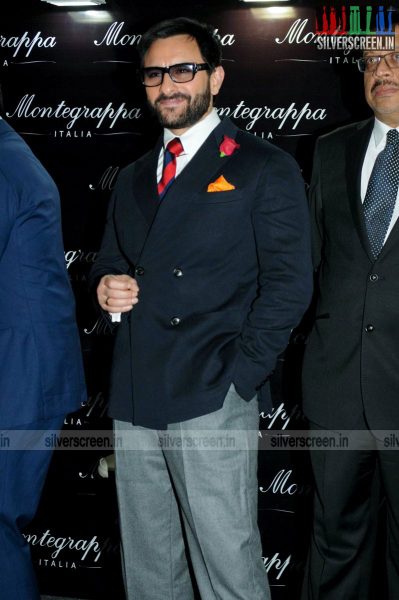 Saif Ali Khan Launches Montegrappa Italy luxury Brand