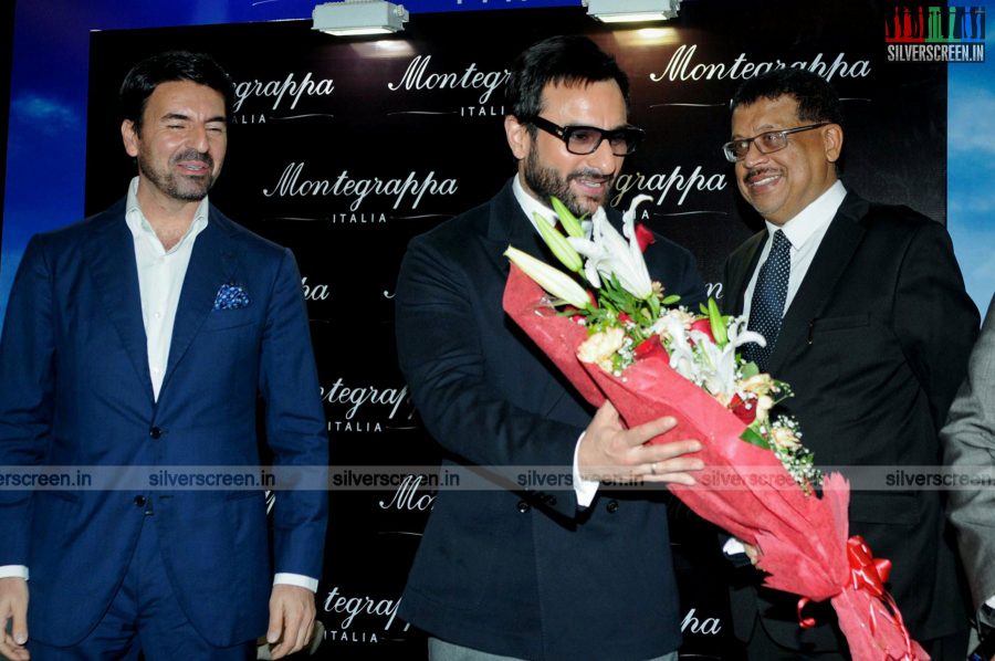 Saif Ali Khan Launches Montegrappa Italy luxury Brand