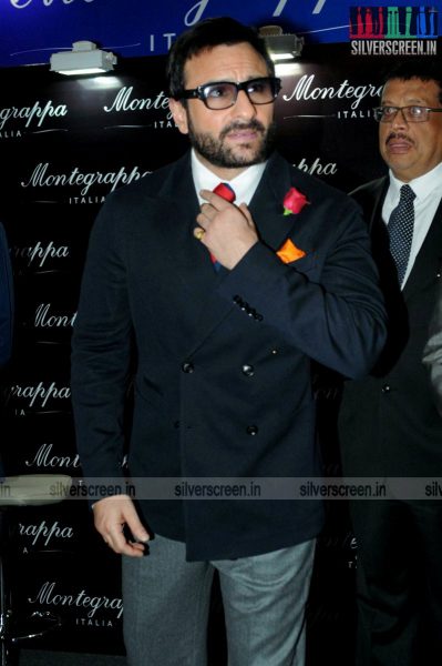 Saif Ali Khan Launches Montegrappa Italy luxury Brand