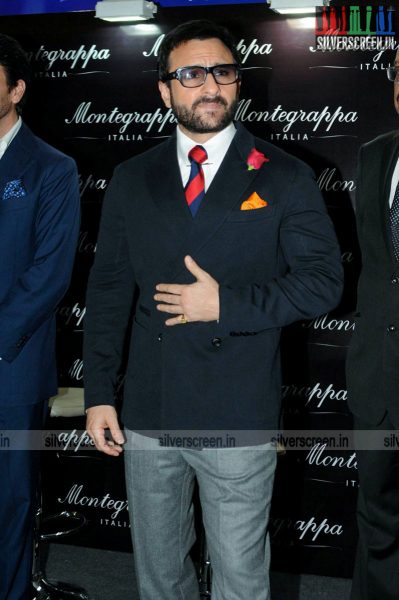 Saif Ali Khan Launches Montegrappa Italy luxury Brand