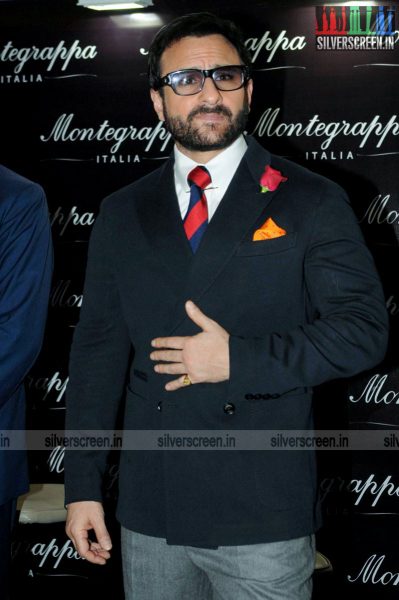 Saif Ali Khan Launches Montegrappa Italy luxury Brand