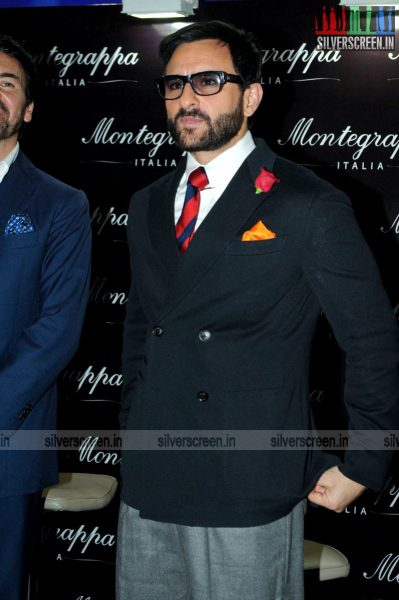 Saif Ali Khan Launches Montegrappa Italy luxury Brand