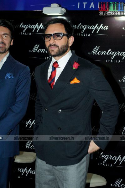 Saif Ali Khan Launches Montegrappa Italy luxury Brand